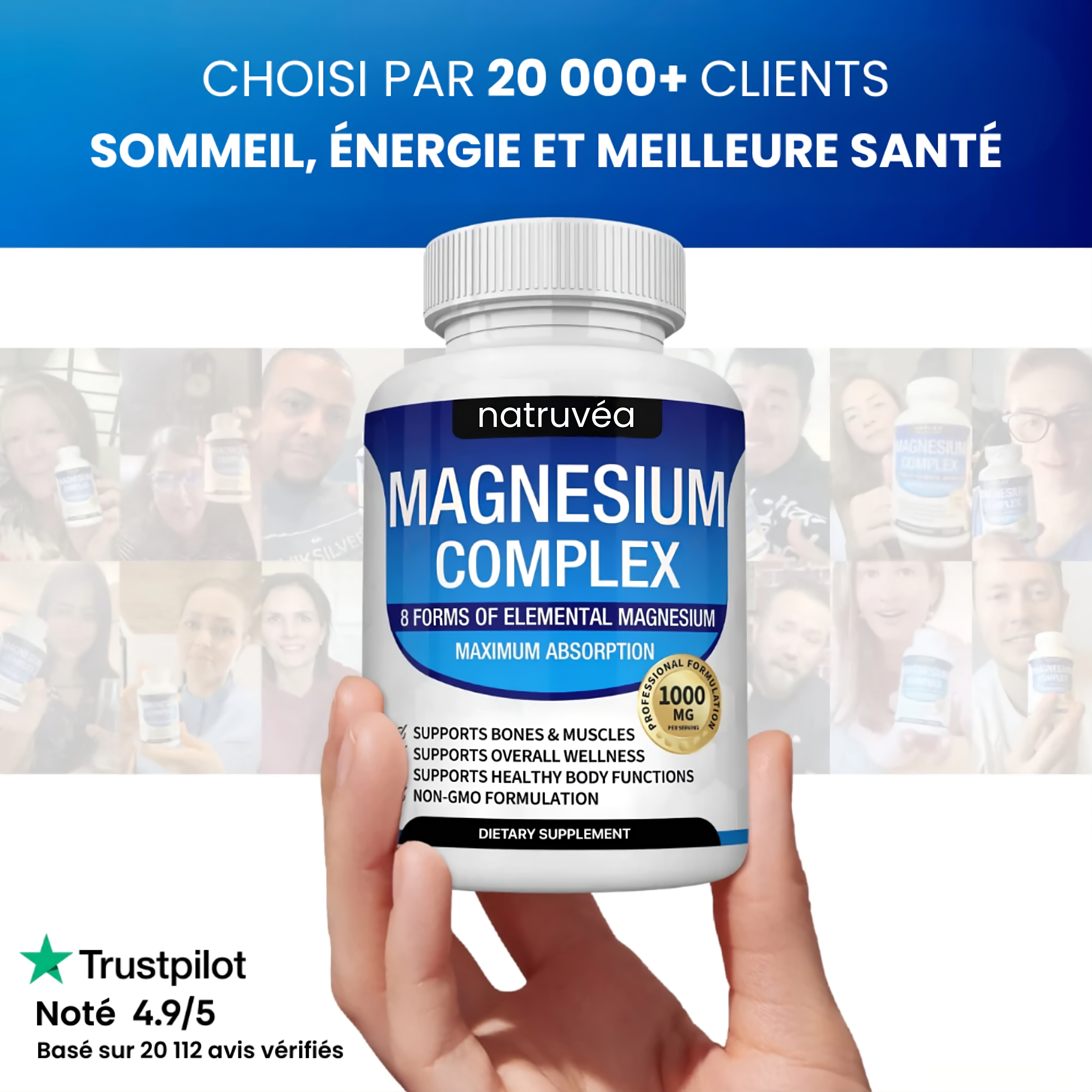 8-en-1 Magnésium Complet